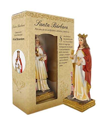 Ferrari & Arrighetti Statua di Santa Barbara da 12...
