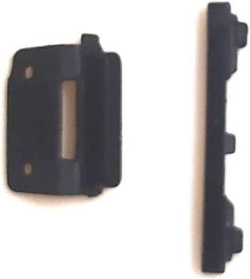 Power On Off Button + Volume Button Side Button Replacement Repair Part for Google Pixel 3A Pixel3A (Black)