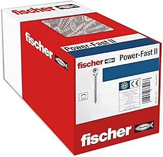 Fischer Power-Fast Ii Ctf Wkręty, Srebrny, 3,0 x 16 mm, 200 Sztuk