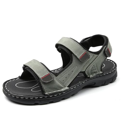 Outdoor Leather Men Sandals Summer Casual Shoes For Men Beach Sandals4