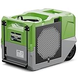 ALORAIR 264 PPD Commercial Dehumidifier with Pump, Industrial Dehumidifier with Pump Up to 3,000 Sq.Ft, Compact, Portable, for Water Damage Restoration, Basement, Crawl Space, Green