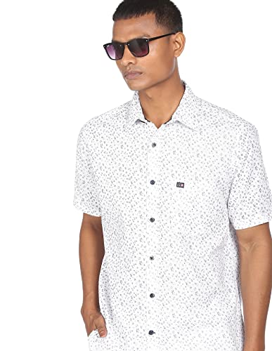 Image of Arrow Men's Printed Regular Fit Casual Shirt
