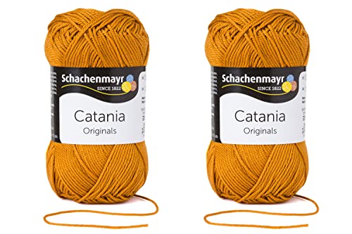 Schachenmayr Catania, Twins Zimt Fils À Tricoter Cover