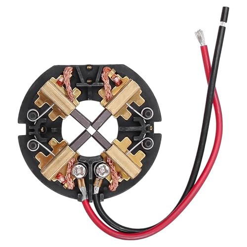 GVSS Kohlebürsten für Milwaukee HD18PD HD18DD 2650-20 M12 M18 2602-20, Carbonbürste mit Bürstenhalter, kompatibel mit Bohrmaschine Schlagschrauber für Milwaukee M18 18 V