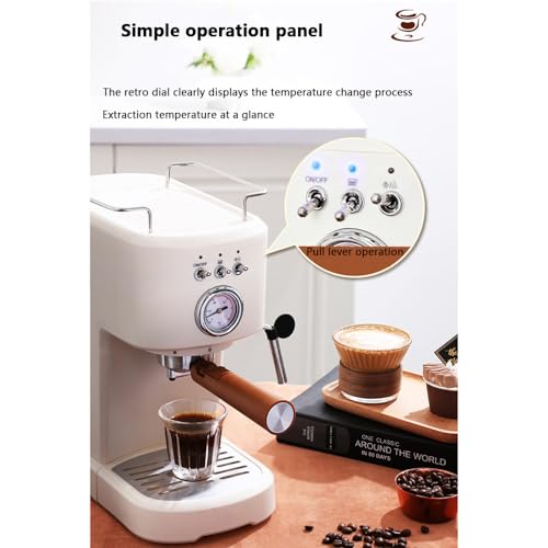 Cafetera Expreso Semi automática con Espumador 1.2 L miniatura 5