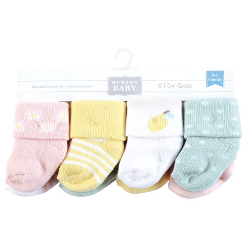 Image of Hudson Baby Girls' Basic Socks,