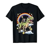 Königsnattern reitet einen Dinosaurier Dino T-Shirt