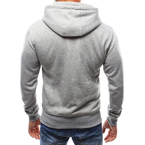 BIBOKAOKE Felpa con cappuccio natalizio da uomo