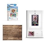 PARTAGEZ À VOTRE FAÇON : Imprimez plusieurs copies d'une même photo pour un partage rapide et facile avec vos amis ou générez un QR code en Wi-Fi pour télécharger et partager des copies numériques. Les photos sont automatiquement stockées dans le cloud, où elles peuvent être partagées et gérées à tout moment.