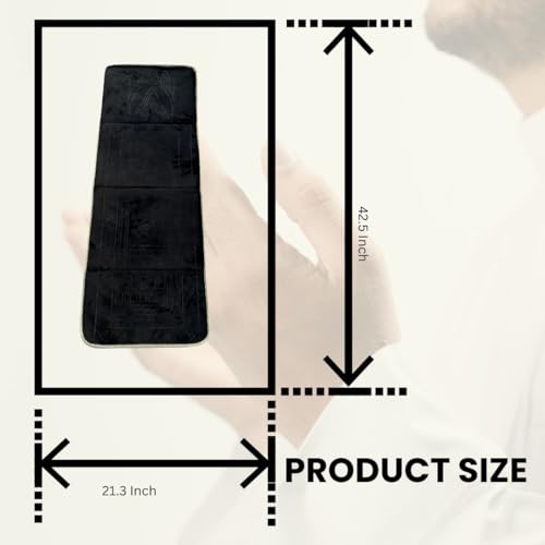 Ultra-Comfortable-Padded-Prayer-Mat-Womens-Mens-Prayer-Rug-with-Back-Support-Soft-Thick-Prayer-Rug-Foldable-Muslim-Praying-Mat-Praying-Mat-Gift-for-Eid-Ramzan-Green-Praying-Carpet