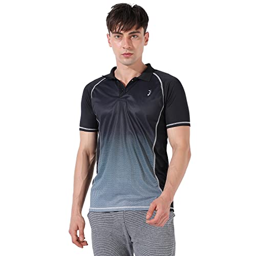 Image of Campus Sutra Men's Polyester Regular Fit T-Shirt