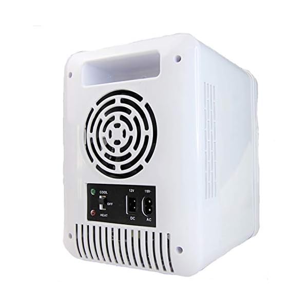 KHOOLA Mini Fridge Thermoelectric Cooler and Warmer AC/DC Powered