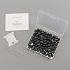 Cherry Tree Collection | 100PCS 8mm Bloodstone Gemstone Round Beads for Jewelry Making | Includes Storage Box, Elastic String, and Needles #1