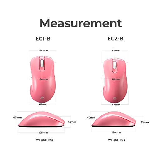 ZOWIE S1 Divina Version Mouse for e-Sports, Pink