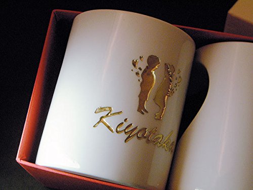 有田焼ハート型ペアマグカップ