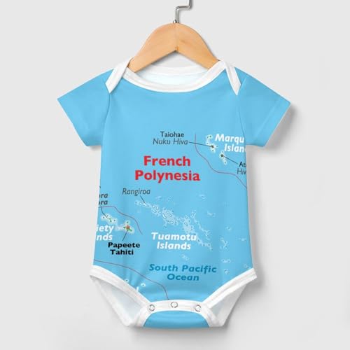 Maps of Marshall Islands Newborn Baby Romper,Boy Girl Sweatshirt Outfit Romper3