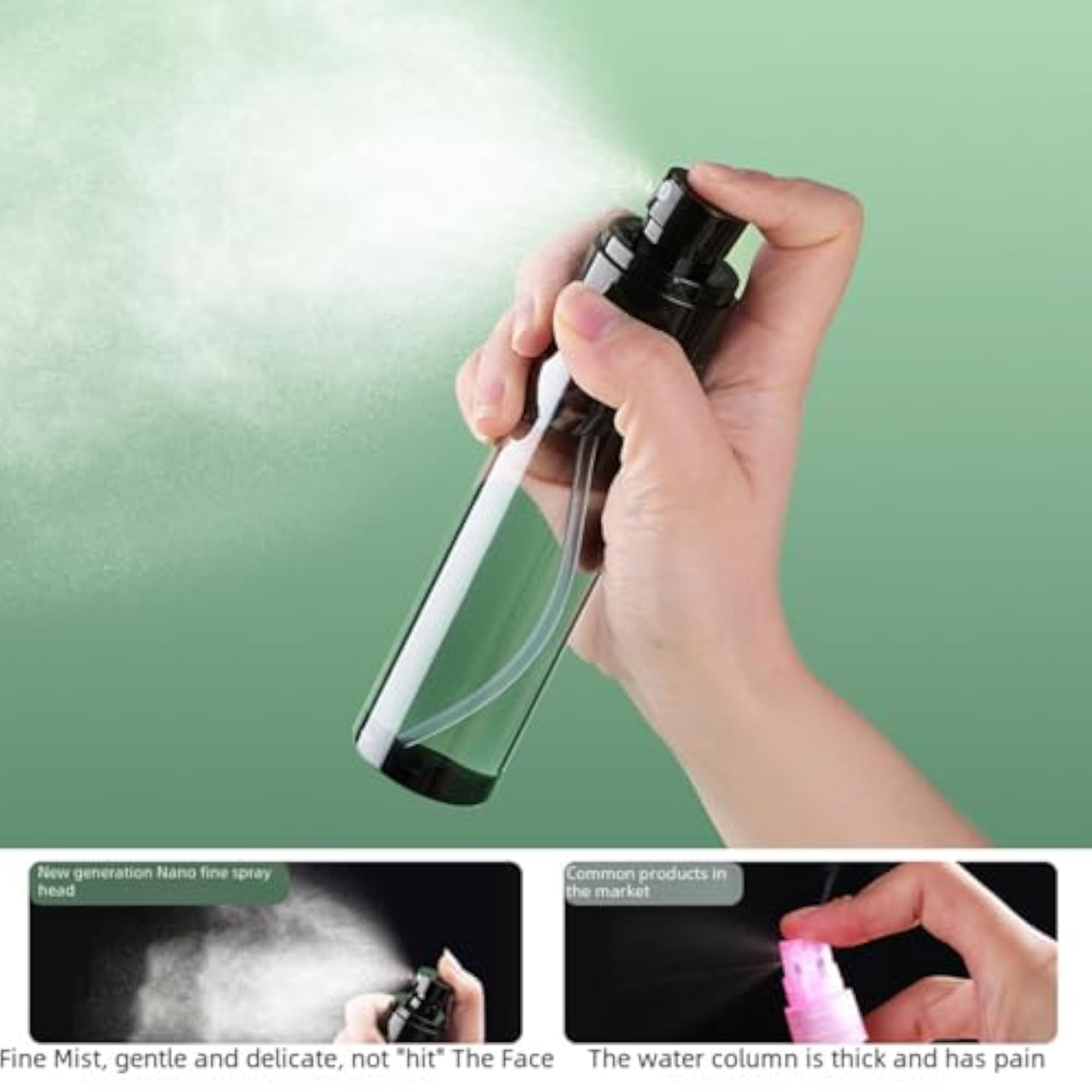 Travel Spray Bottle Stylist Sprayer for Liquid Cosmetics, 60ml