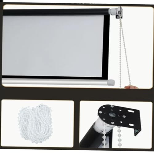 Pantalla manual para proyector 60 pulg 16:9 miniatura 2