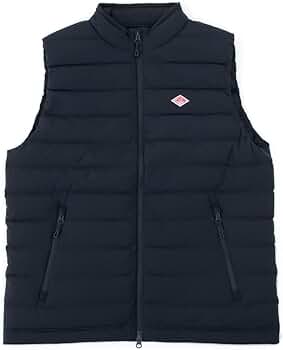 DANTON グレー ダウンベスト(メンズL) DANTONのダウンベスト（グレー系）を使ったメンズ人気