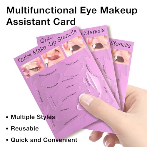 Kit de plantillas para maquillaje de ojos y cejas miniatura 7