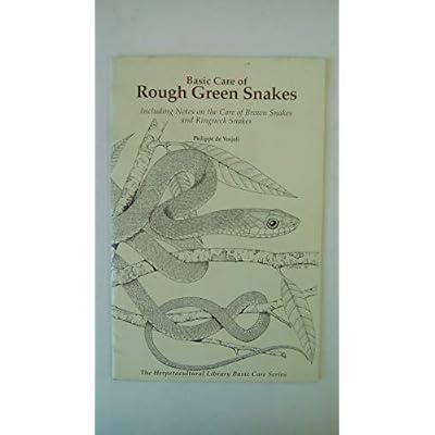 Basic Care of Rough Green Snakes