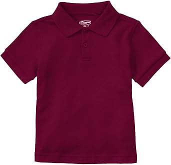 Classroom Polo Shirt Boys and Girls, Short Sleeve Collared T-Shirts