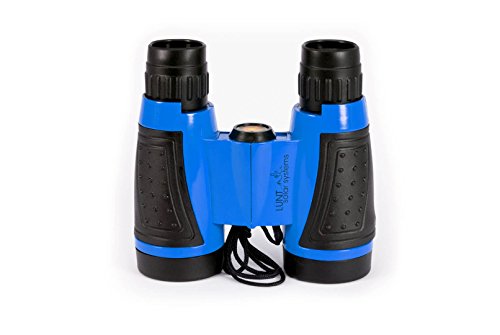 Image of LUNT SOLAR SYSTEMS - Blue 6x30 Magnification Sunoculars, Compact & Portable White Light Solar Binoculars, Safe Solar Viewing, Observing Sunspots, Eclipses, and Planetary Transits (Mini)