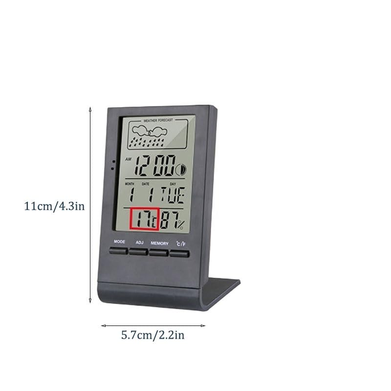ABS Electronic Desktop Household Temperature Humidity Meter Hygrometer(D)