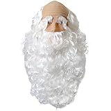 monoii デコ出しカツラタイプ サンタ 髭 サンタのひげ サンタクロース ひげ ウィッグ ヒゲ コスプレ 560