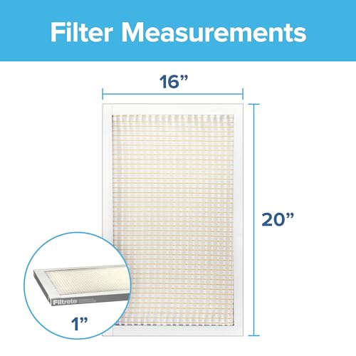 Filtrete MPR 300 Capture Unwanted Particles, 3-Month Pleated 1-Inch Electrostatic Air Cleaning Filter thumb #1
