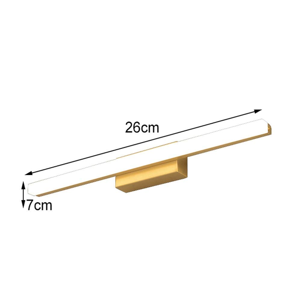 lampada da parete, Luce a specchio Luci a specchio a LED, Lampada a specchio Compatible with trucco, Lanterna moderna da parete Compatible with bagno dimmerabile Compatible with interni Compatible wit