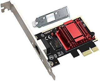 2.5GBase-T PCIe karta sieciowa RTL8125B 2500/100 Mbps PCI Express Gigabit Ethernet karta RJ45 LAN kontroler PXE do Windows/Linux/MAC z niskim profilem