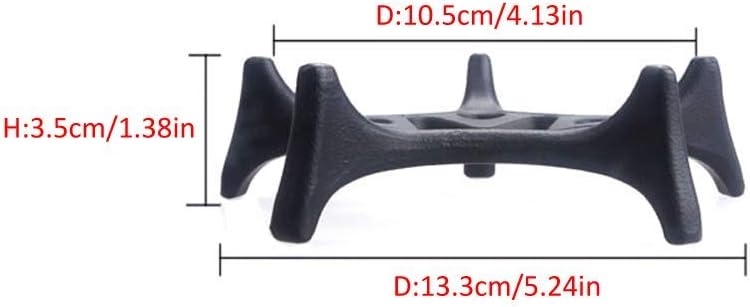 Tea Pot Holder Stand, Iron Teapot Trivet Stand - Iron Trivet Teapot Stand, Japanese Tea Pot Kettle Iron Trivet for Japanese Cast Iron Teapot, Cast Iron Pots, Cast Iron Tea Kettle (S)