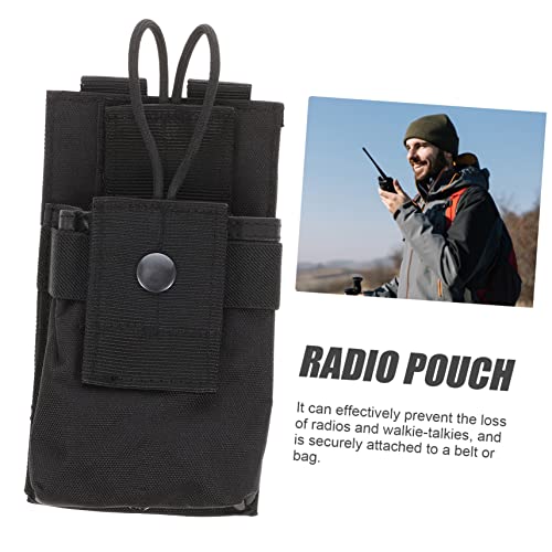 Hemobllo Bolsa De Armazenamento Walkie Talkie Bolsa De Cinto Coldre De Cintura Grande Suportes Pesad