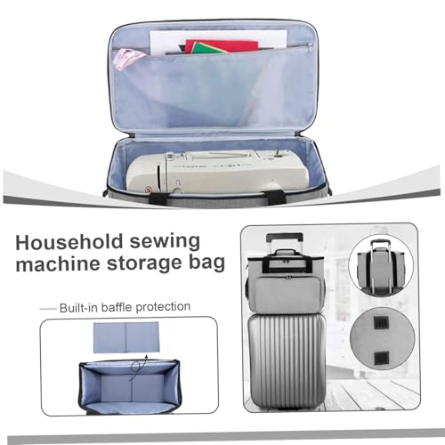 Sac pour machine à coudre antichoc protégeant toutes vos fournitures - 4