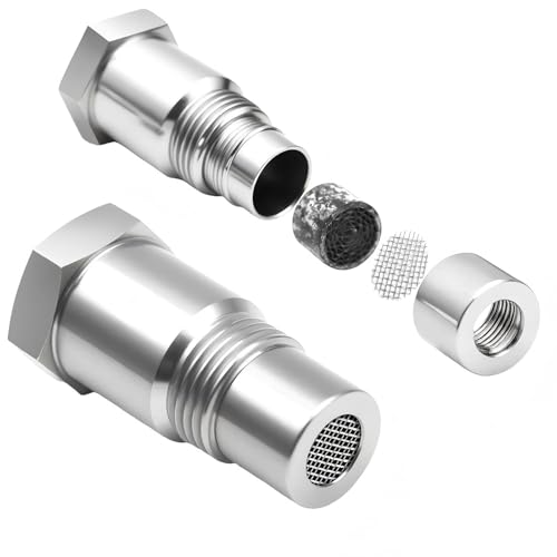2 Pack Stainless Steel 304 catalytic converter Adapter, 1/2