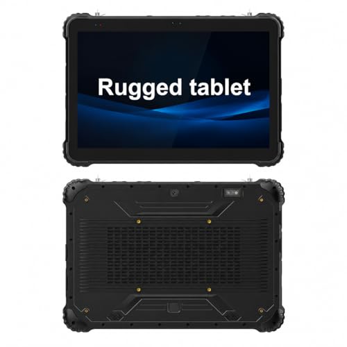 Image of Yeyoo 12.6 inch Rugged Tablet Win 11 Pro, IP67 Waterproof Dustproof Industrial Tablet PC, Intel N100 16GB+128GB , High-Precision GPS, WiFi+BT, 8000mAh Battery (12.6 inch /1255U /16+128 /4G /GPS /2D /5600mha)