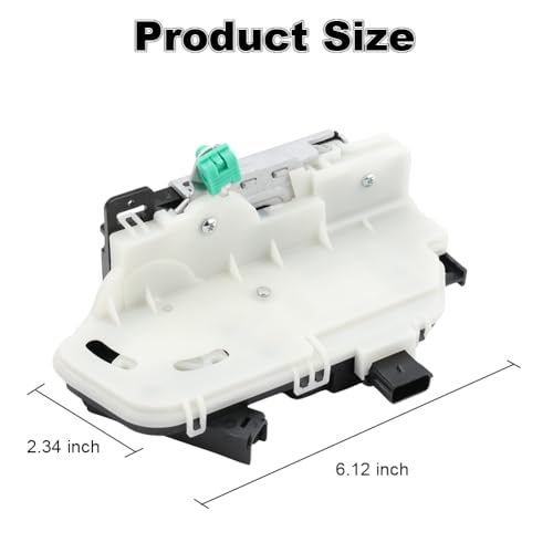 Image of Front Right Passenger Side Door Lock Latch Actuator Assembly Compatible with Ford Explorer 2011-2019 F-150 Lobo Mustang SSV Taurus Lincoln Mark Door Lock Actuator Replacement for 9L3Z5421812A