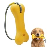 LMJOPYQ Wasserspielzeug Hund, Hunde Wasserspielzeug, Schwimmspielzeug Hund für Strand und Pool, Interaktives Spielzeug für Hunde mit Seil, Schwimmknochen für Apportierspiele und mentale Förderung