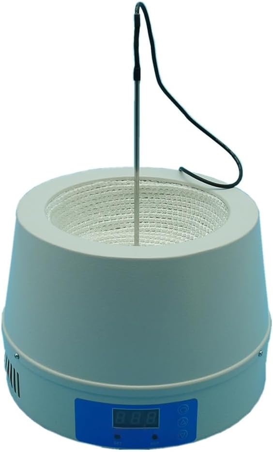 実験器具・消耗品 実験室用電気加熱マントル、デジタルディスプレイ、サーモスタット制御 220V/120V(5000ml)