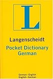 Langenscheidt's Pocket Dictionary German: German-English/English-German (Langenscheidt Pocket Dictionaries) (English and German Edition)