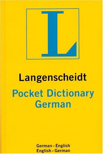 Langenscheidt's Pocket Dictionary German: German-English/English-German (Langenscheidt Pocket Dictionaries) (English and German Edition)