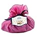 Colomba Speciale Italia - Colomba Pasquale Confezionata a Mano con Incarto in Tessuto Fucsia [500g], Colomba di Pasqua a Lievitazione Naturale Ricoperta con Glassa alle Nocciole