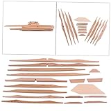 HYTROVE アコースティックギター用 スプルースブレースウッドキット 17ピース 41インチ 弦楽器製作者向け Diyアクセサリー ギターパーツ