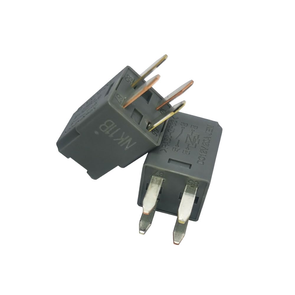 2Pcs 13848981 PA66-GF33 DC12V 20A 4 pin Power Relay Compatible 13502753 19116962 D1777C MR538851 3600330C1
