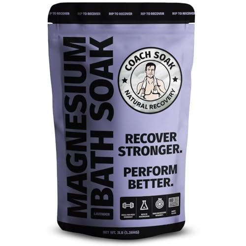 Coach Soak with Magnesium & Lavender