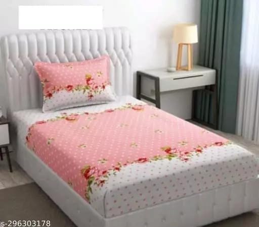 See full amazon price history chart for Real Dream bedsheet for Single Bed, Glace Cotton Single bedsheet with 1 Pillow Cover (60 x 90 Inches) (Flower-Pink) Real Dream bedsheet for Single Bed, Glace Cotton Single bedsheet with 1 Pillow Cover (60 x 90 Inches) (Flower-Pink) (B0D96GH1JY) Amazon Price History, Amazon Price Tracker