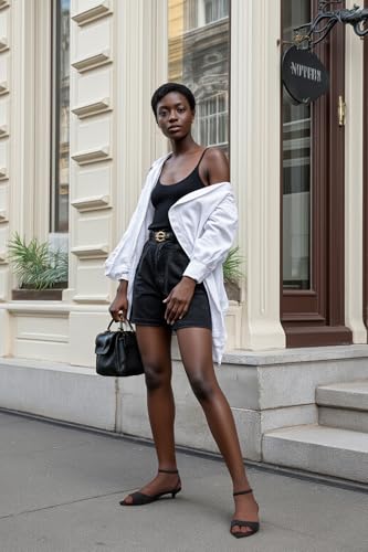 TNYNFBEB Womens Low Kitten Heel Open Toe Sandals Ankle Strap Buckle Prom Wedding Dress Cute Summer 1.4 Inches Heels3