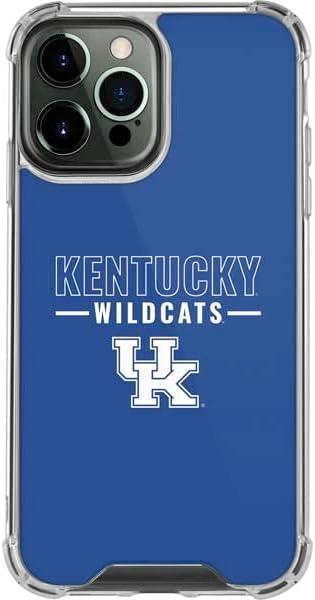 Skinit Clear Phone Case Compatible with iPhone 14 Pro Max - Officially Licensed University of Kentucky University of Kentucky Wildcats Design
