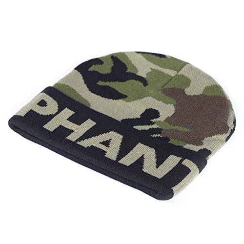 Phantom Athletics - Gorro de Camuflaje para Deportes al Aire Libre, Crossfit, Entrenamiento, Talla única en Verde Camuflaje Cover